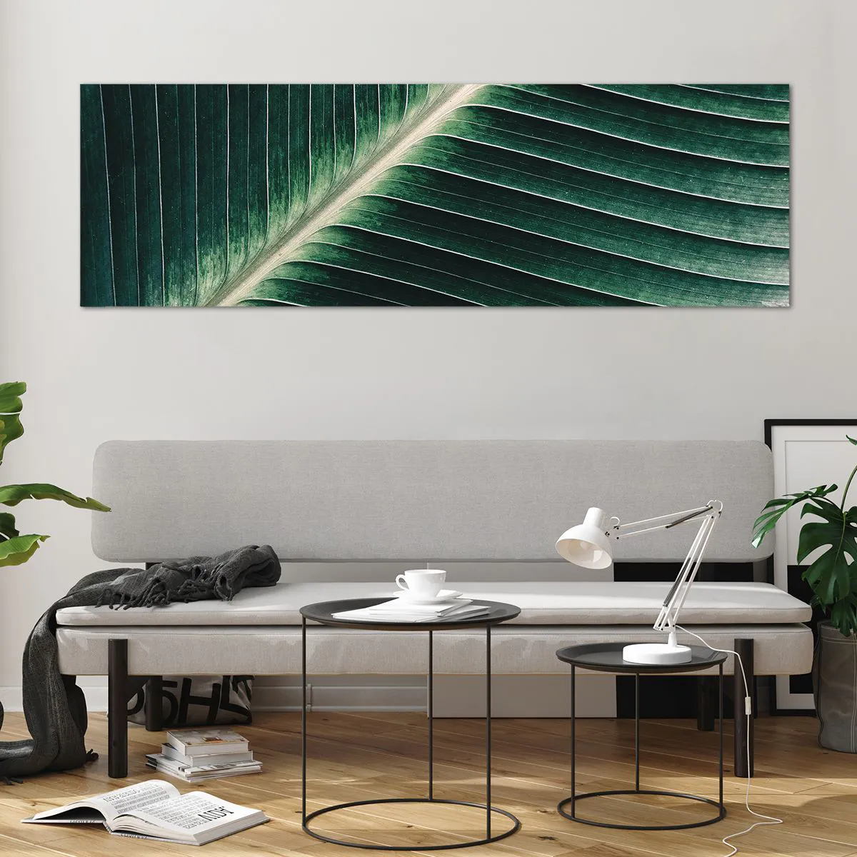 Glass picture - Rhythm of Nature - 160x50 cm
