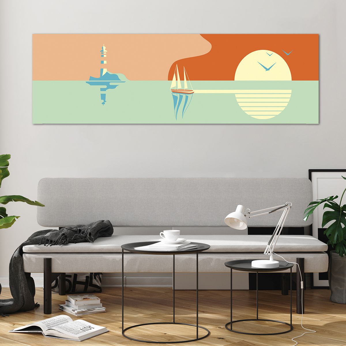 Bild på glas Abstraktion, Bild på glas Segelbåt, Bild på glas Lykta, Bild på glas Solnedgången, Bild på glas Konst