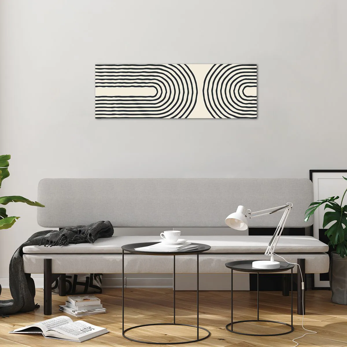 Impression sur verre - Image sur verre - Dans un instant... - 90x30 cm