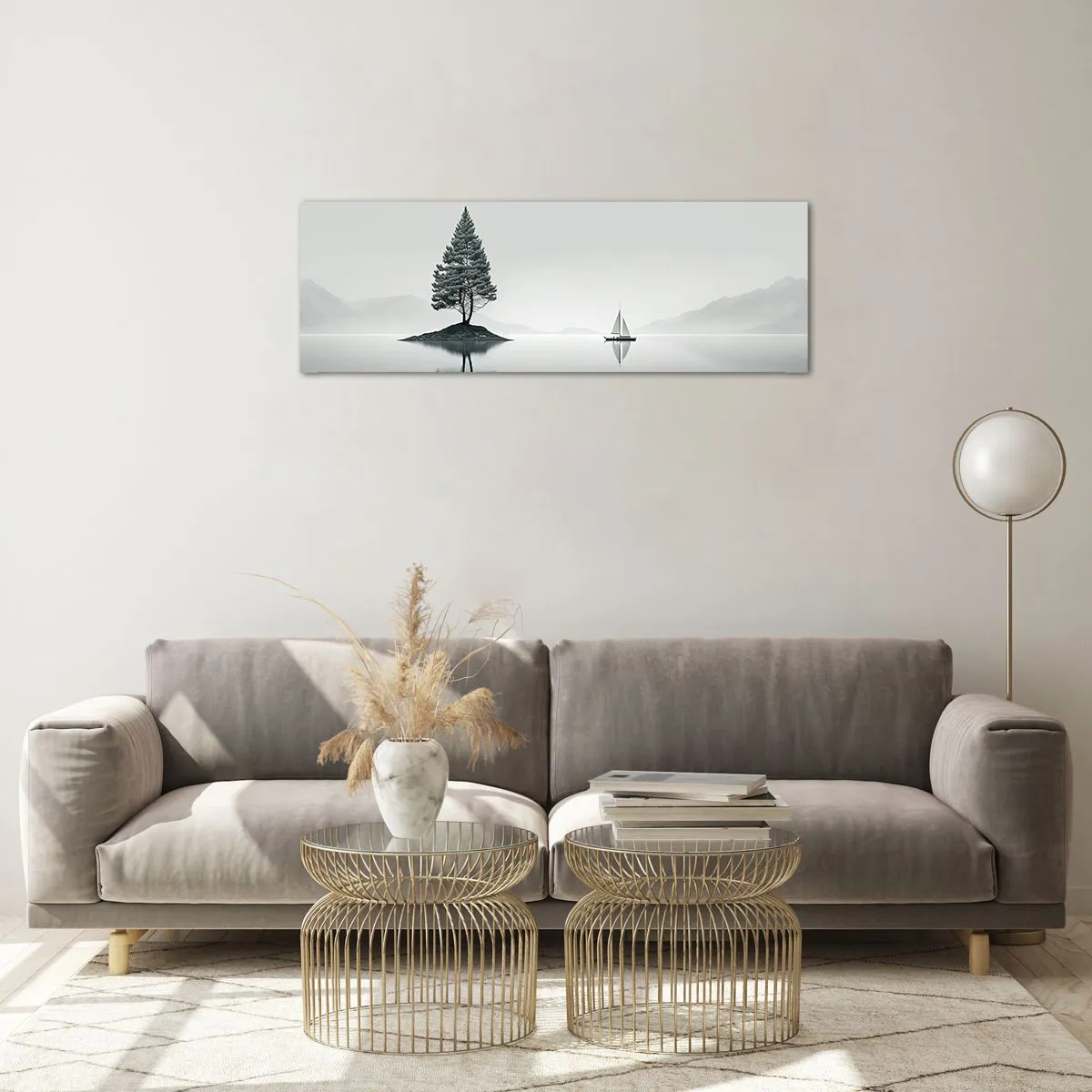 Glasbild - Bild auf glas - Traum - 90x30 cm