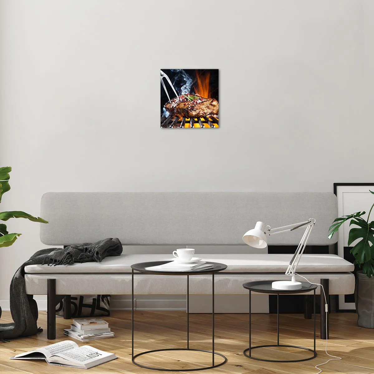 Obraz na skle - Šťavnaté a voňavé - 30x30 cm