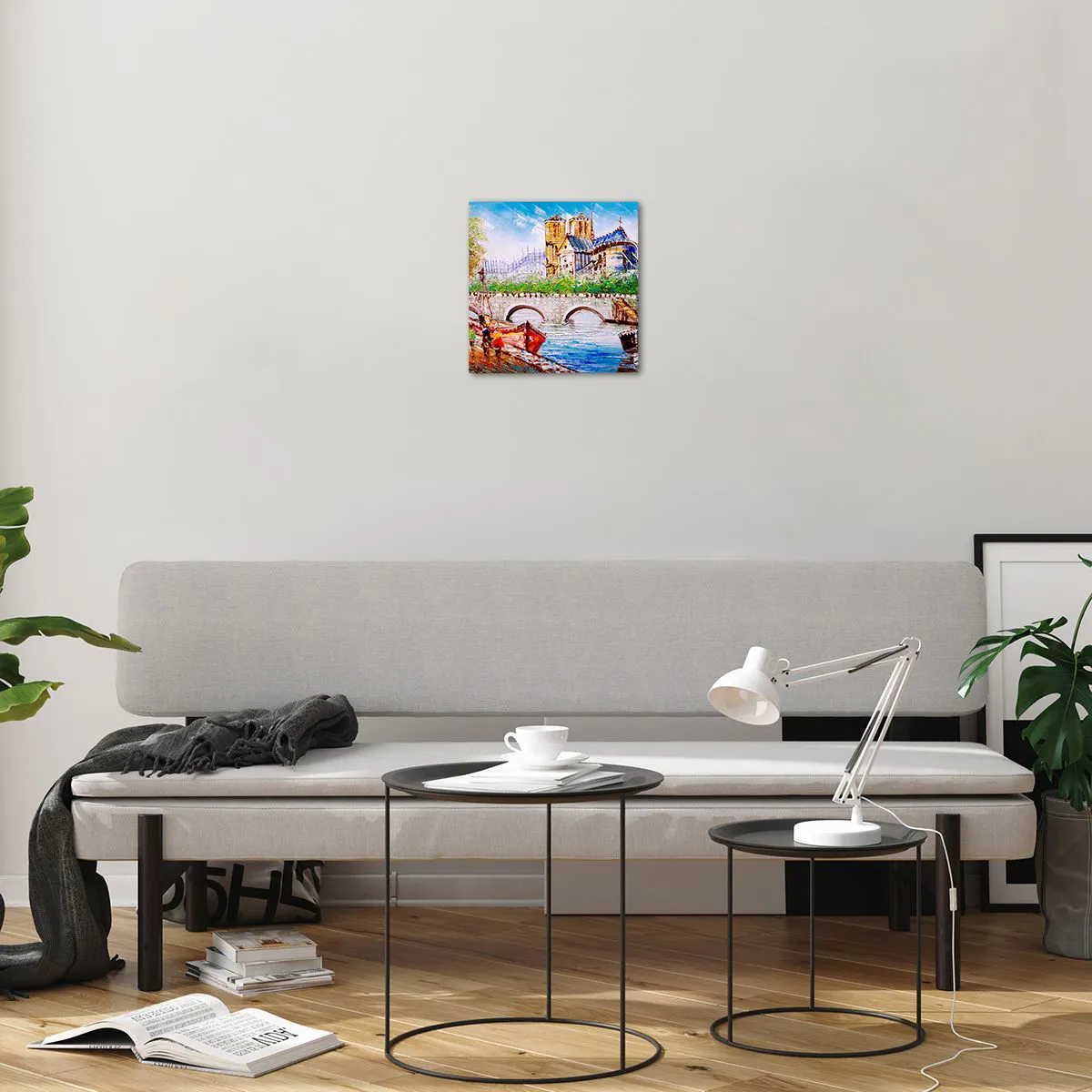 Cuadro sobre vidrio - Impresiones sobre Vidrio - Su tiempo nunca pasa - 30x30 cm