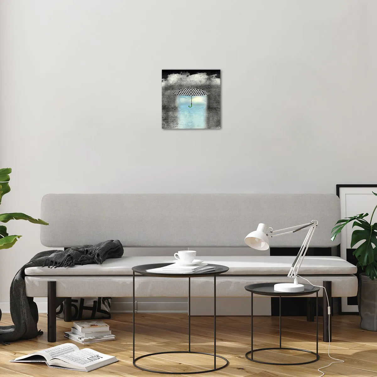 Impression sur verre - Image sur verre - Et pourtant c'est possible - 30x30 cm