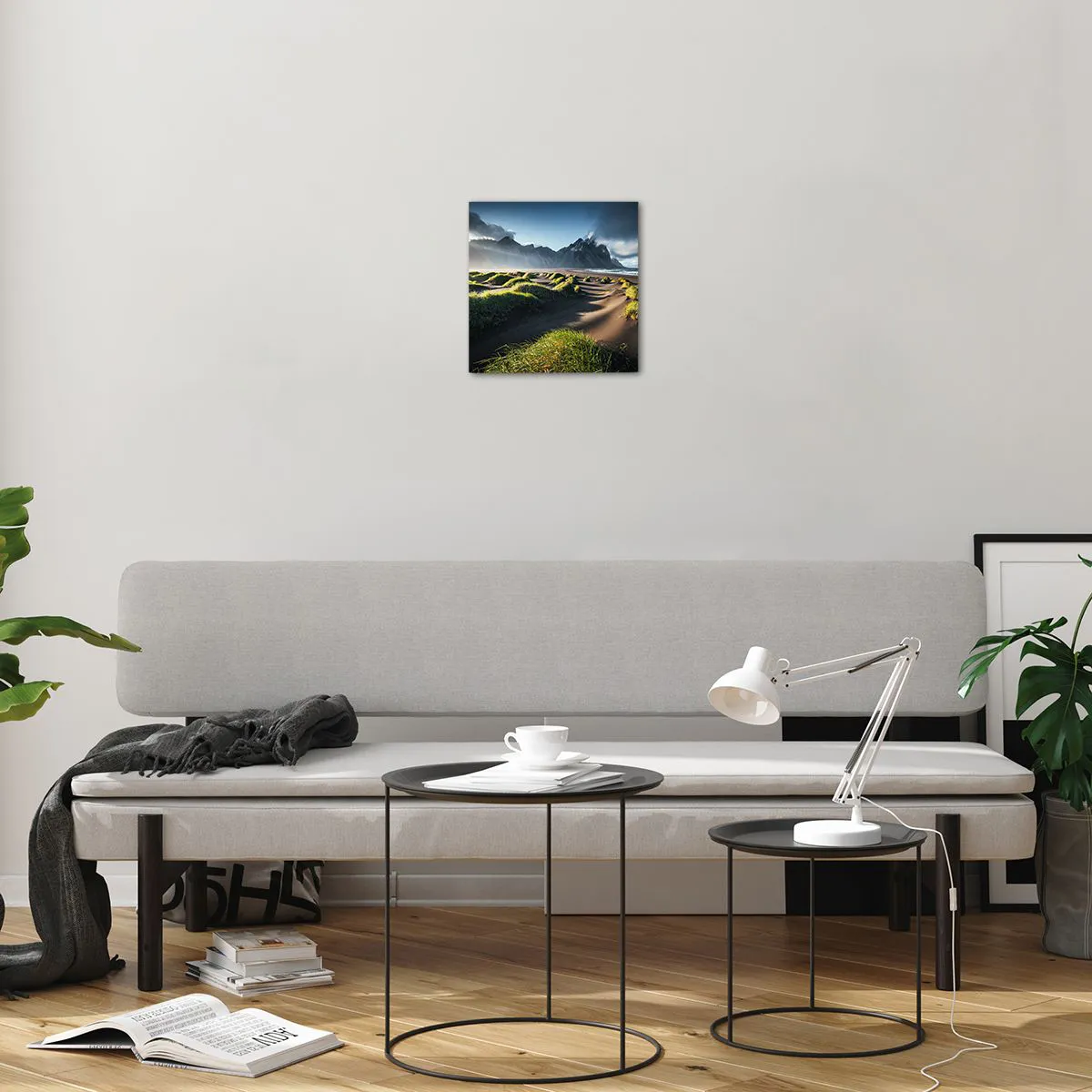 Impression sur verre - Image sur verre - Harmonie des éléments - 30x30 cm