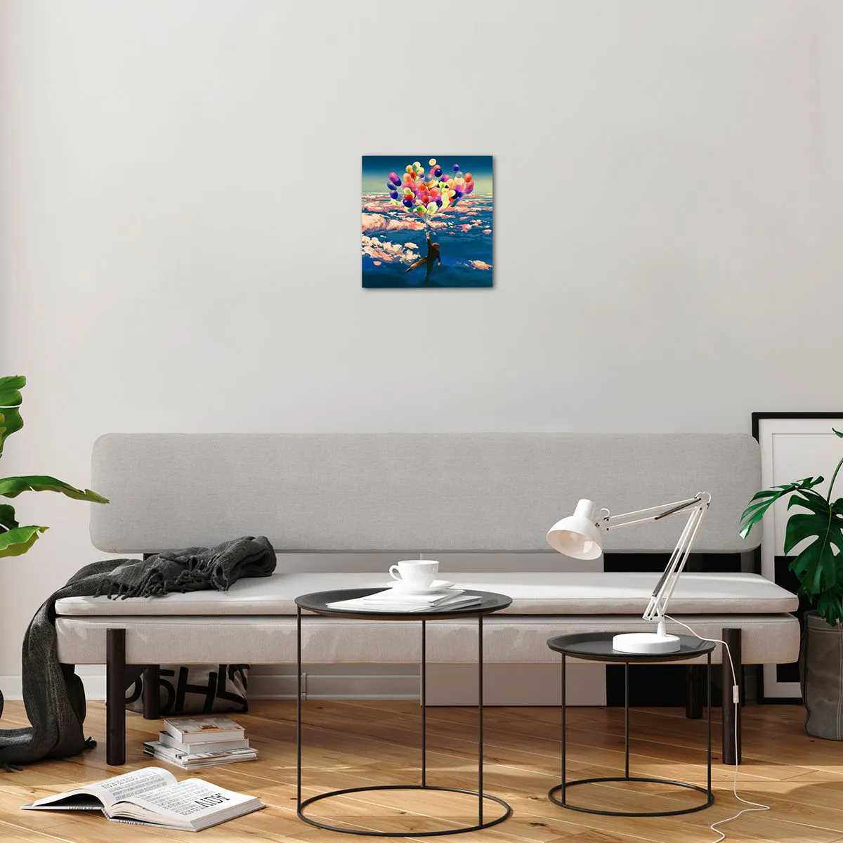 Glastavla - Bild på glas - Uppfylld barndomsdröm - 30x30 cm