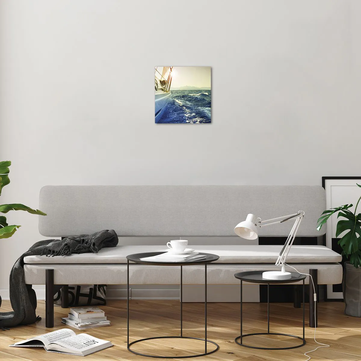 Impression sur verre - Image sur verre - Suite à l'aventure - 30x30 cm