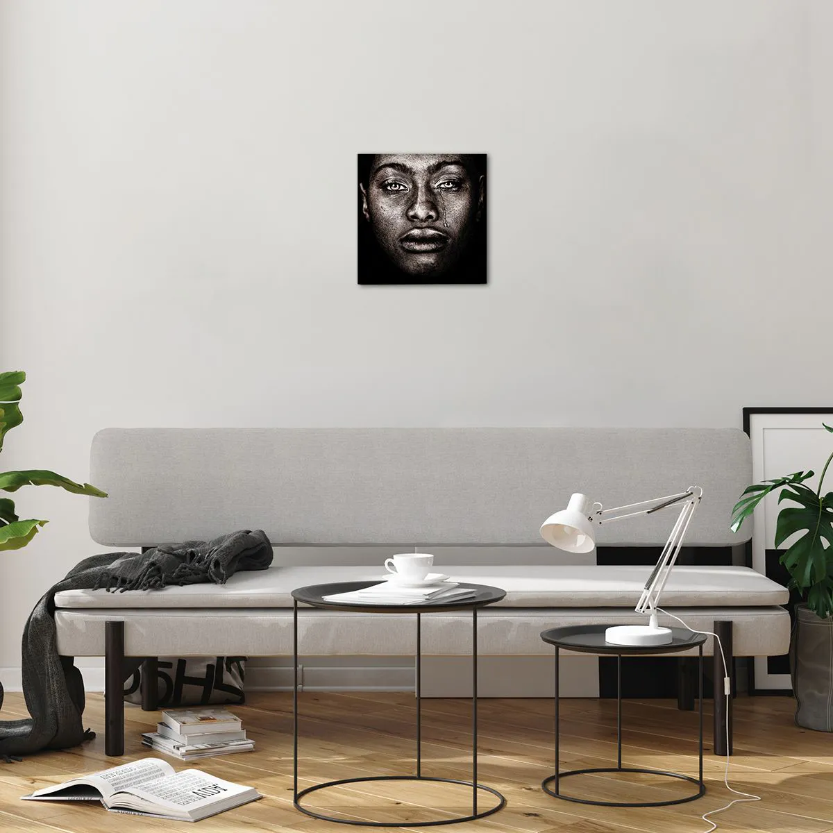 Glass picture - One Tear - 30x30 cm