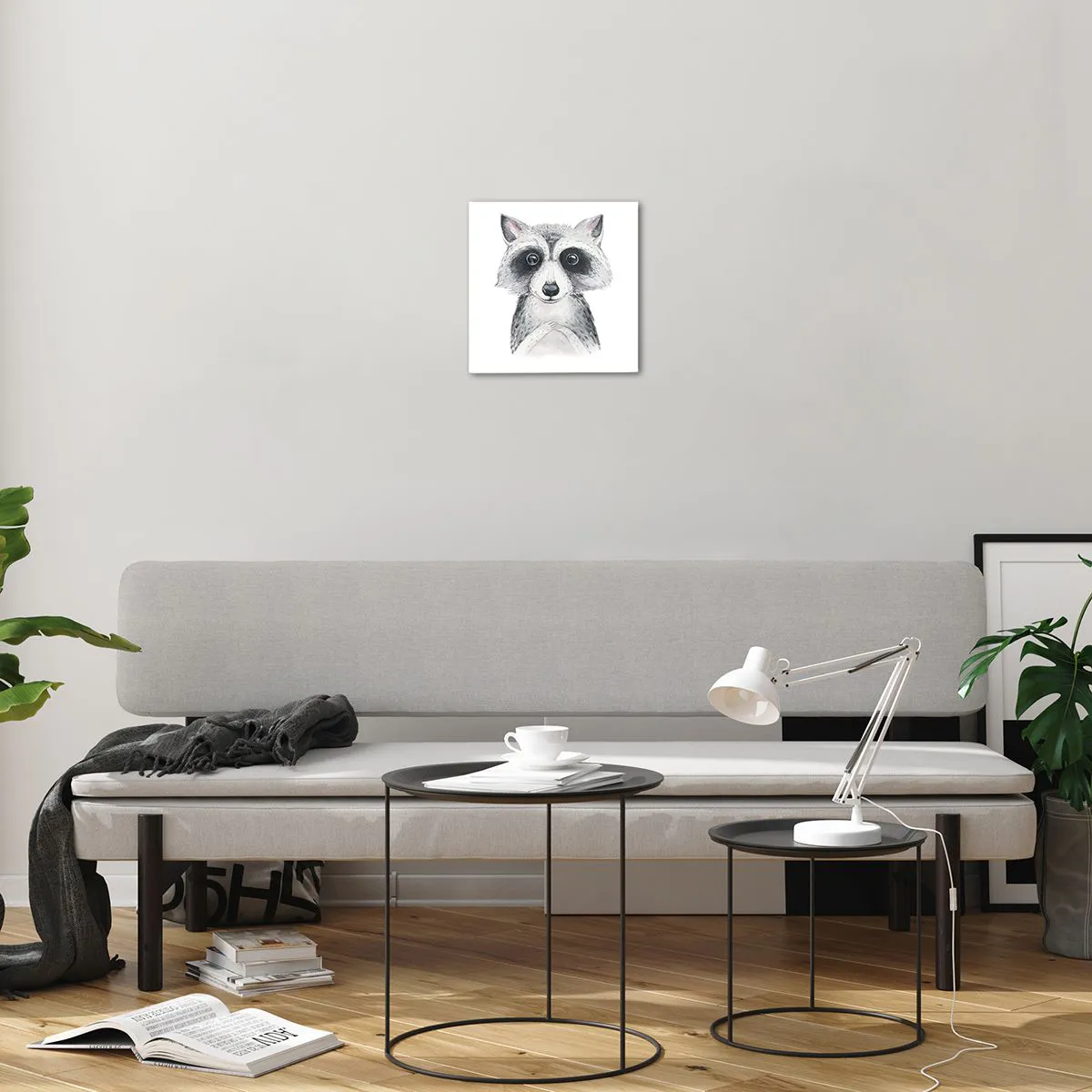 Quadro su vetro - Un attimo di commozione - 30x30 cm