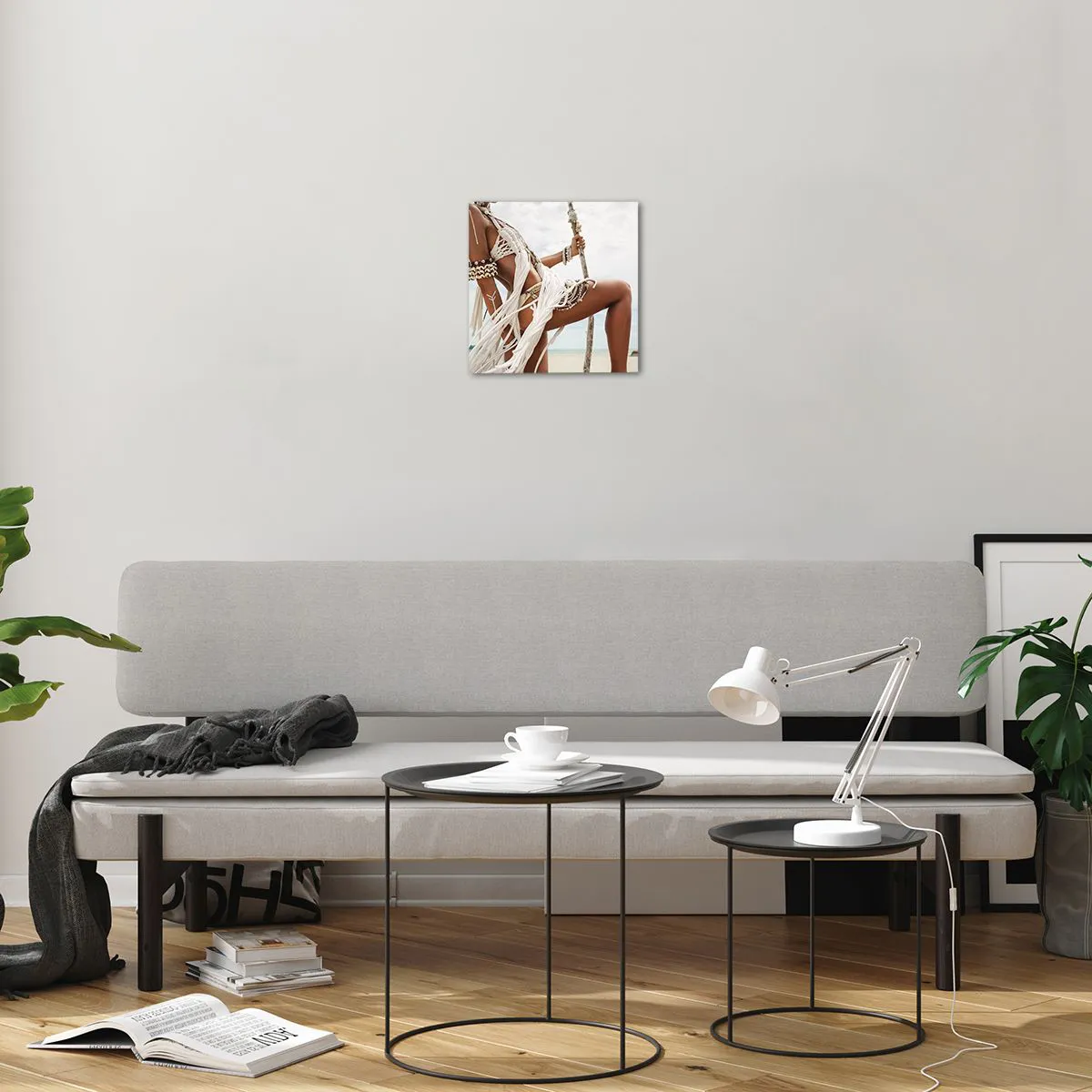 Glass picture - Priestess of the Sun - 30x30 cm