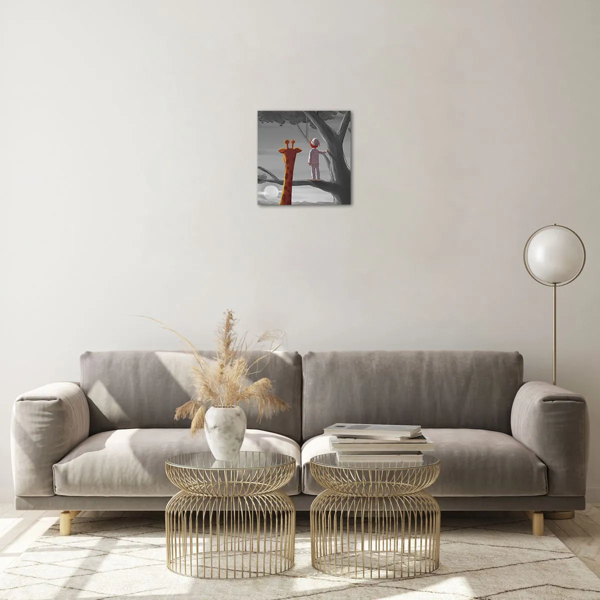 Üveg kép - Ez tényleg történik - 30x30 cm