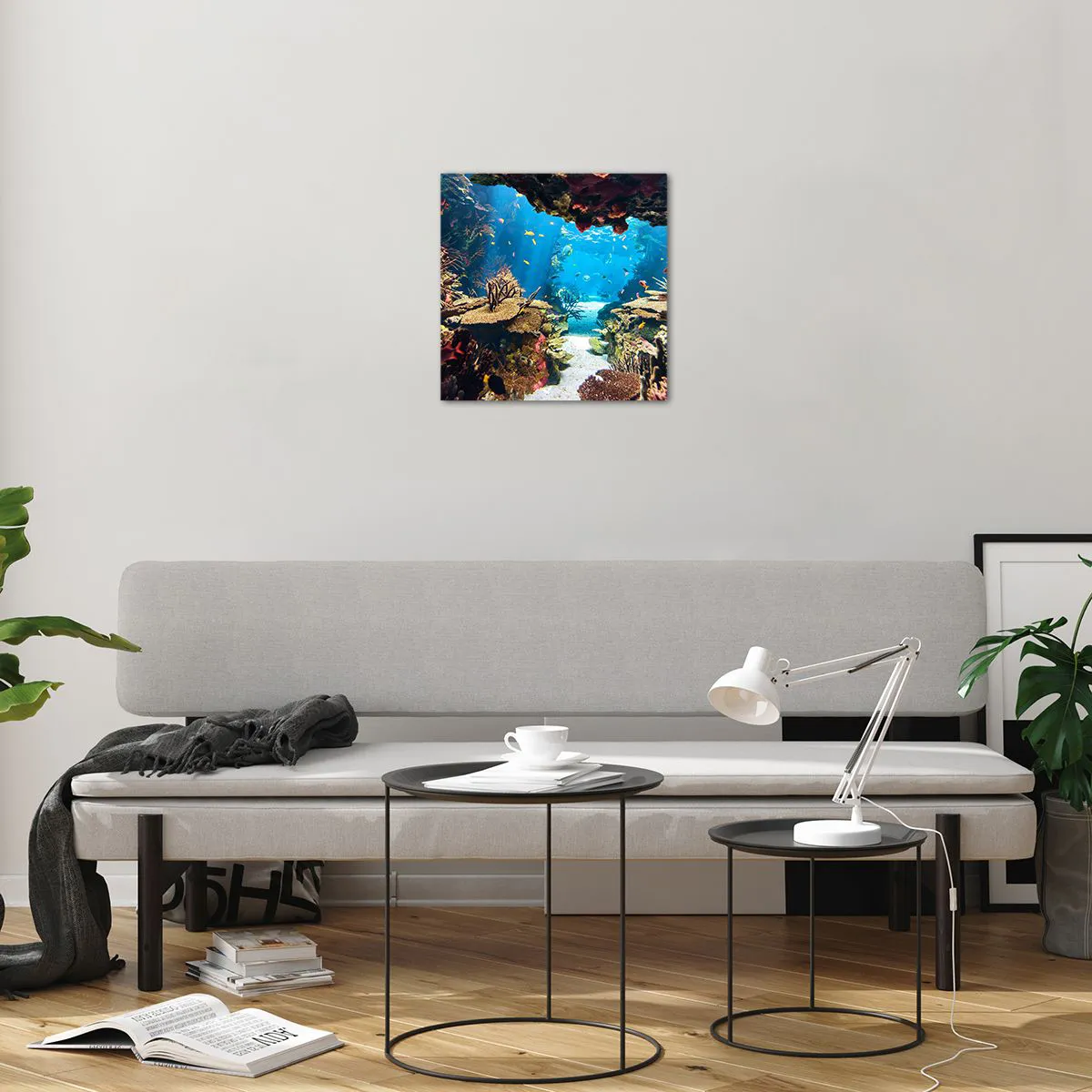 Obraz na skle - Ani ve snu tě to nenapadlo - 40x40 cm