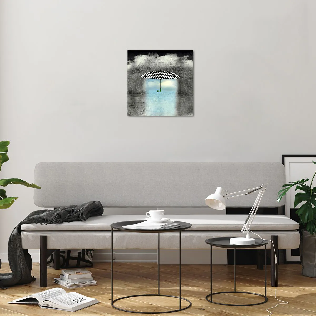 Impression sur verre - Image sur verre - Et pourtant c'est possible - 40x40 cm