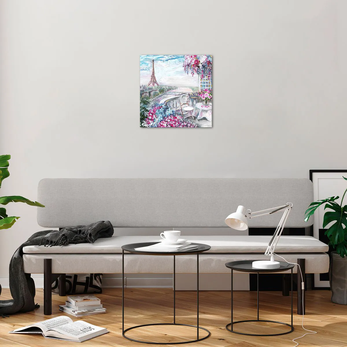 Obraz na szkle - Najpiękniej tu w maju - 40x40 cm