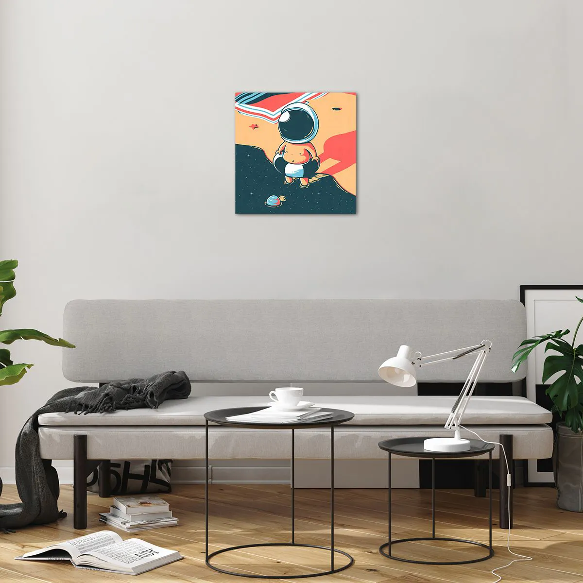 Impression sur verre - Image sur verre - Suivant une autre perspective - 40x40 cm