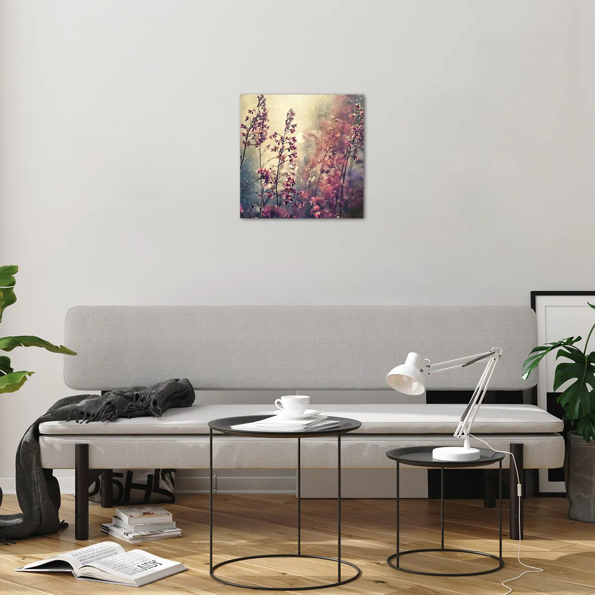 Glass picture - Secret Garden - 40x40 cm