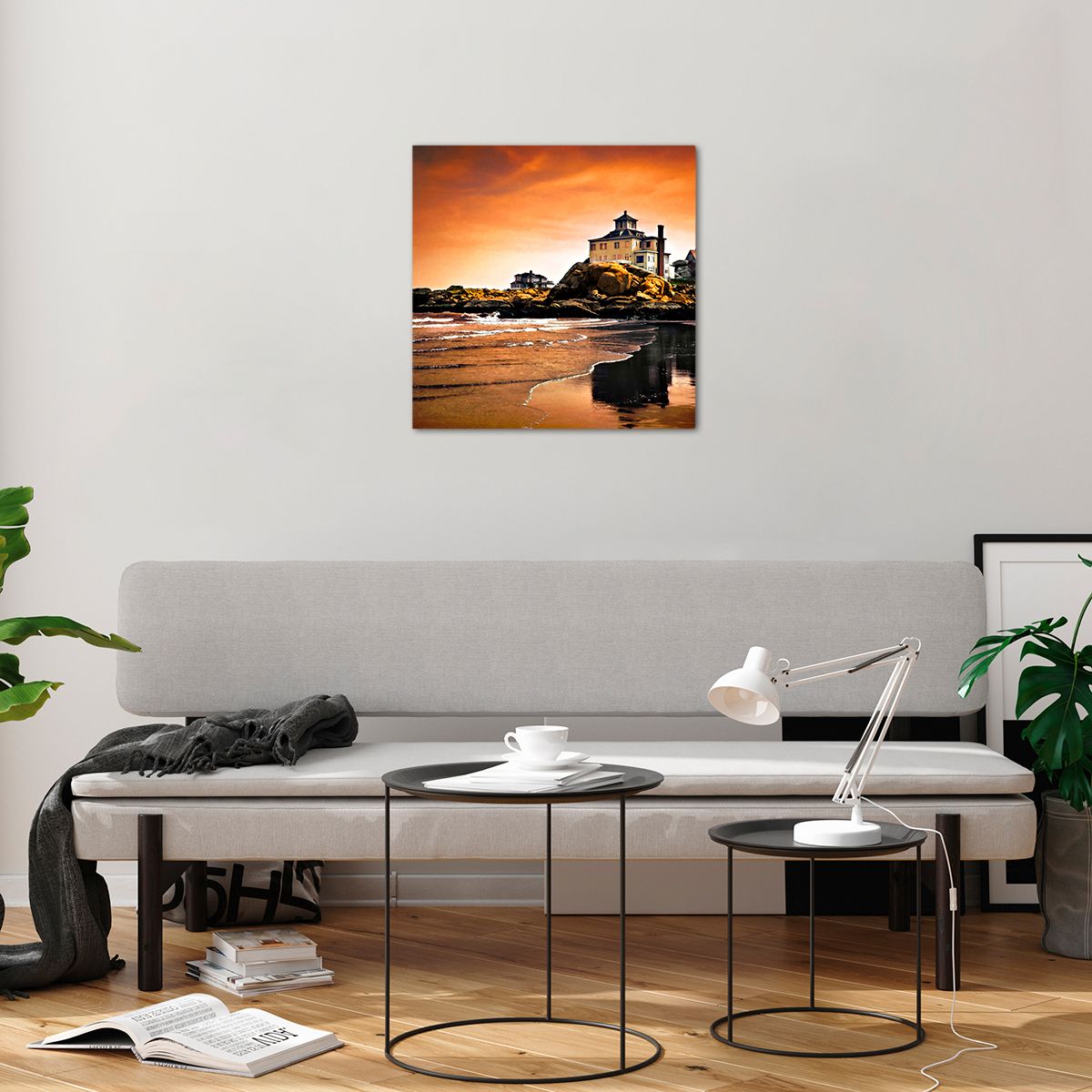 Bilder auf glas Landschaft, Bilder auf glas Meer, Bilder auf glas Cliff, Bilder auf glas Reisen, Bilder auf glas Der Sonnenuntergang