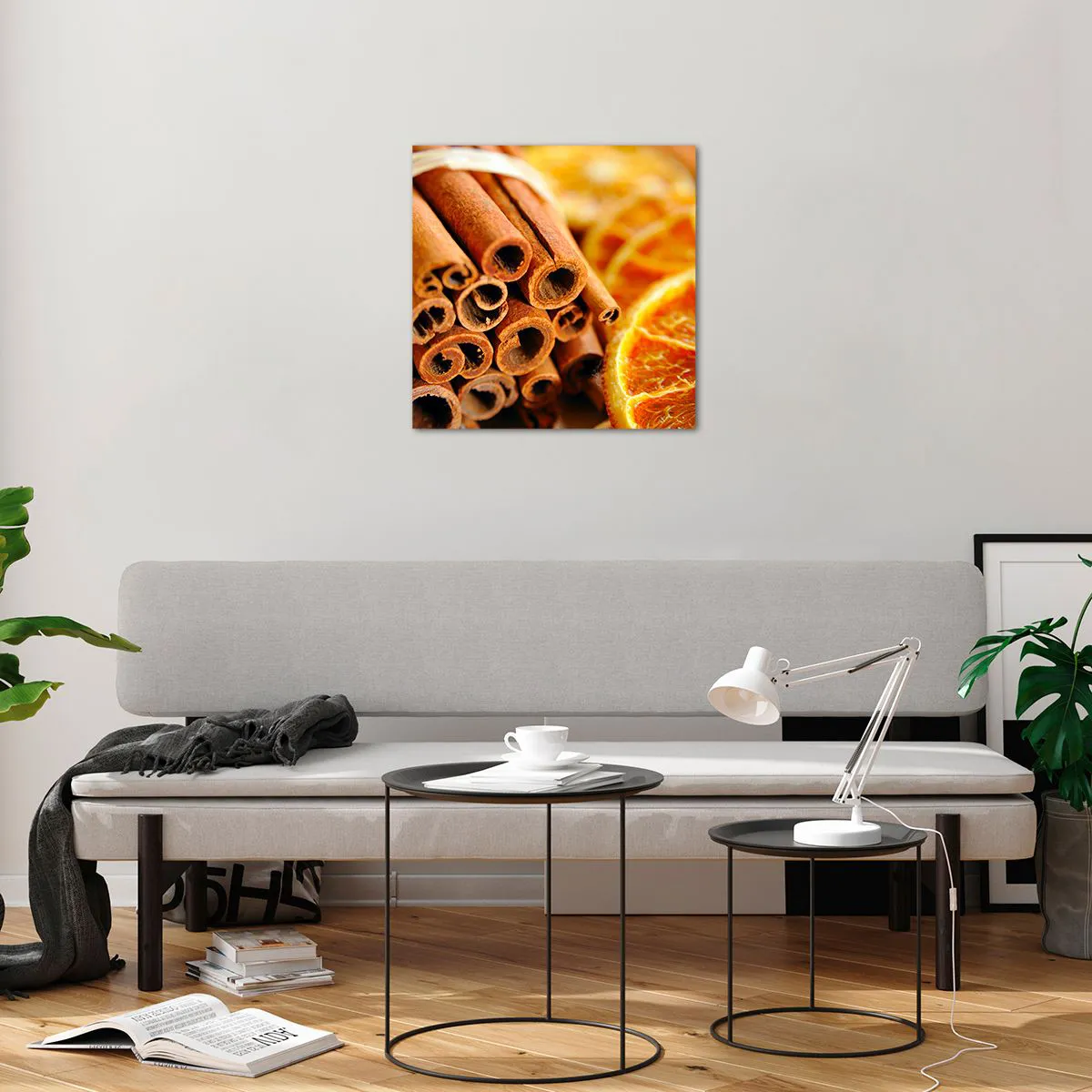 Impression sur verre - Image sur verre - Sentez-vous leurs odeurs? - 50x50 cm