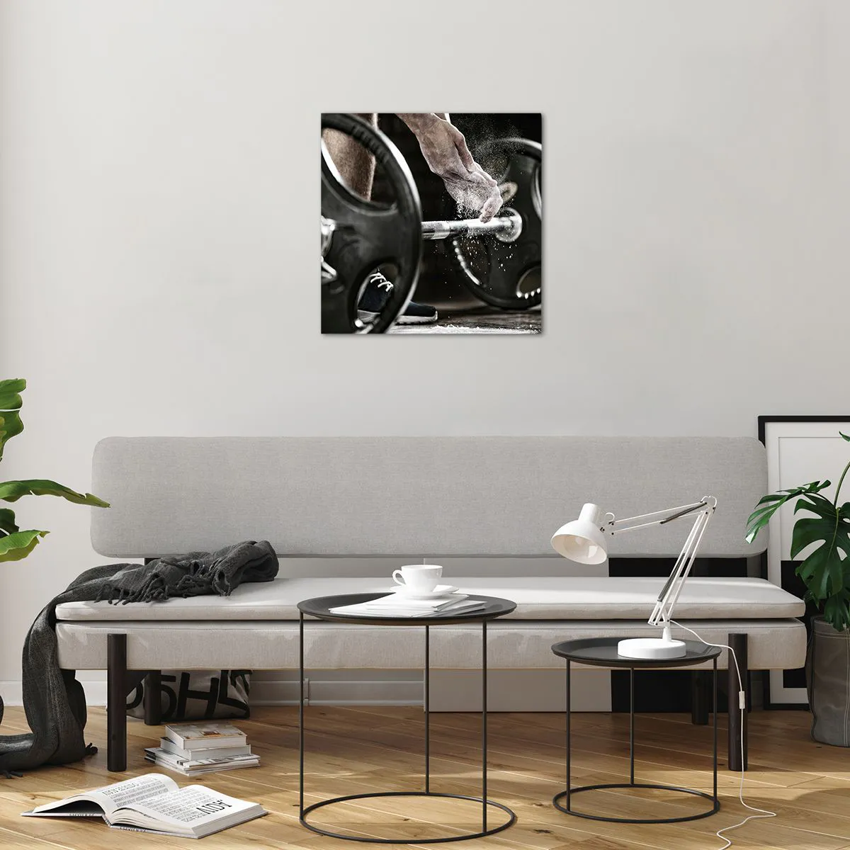 Impression sur verre - Image sur verre - Défi accepté! - 50x50 cm