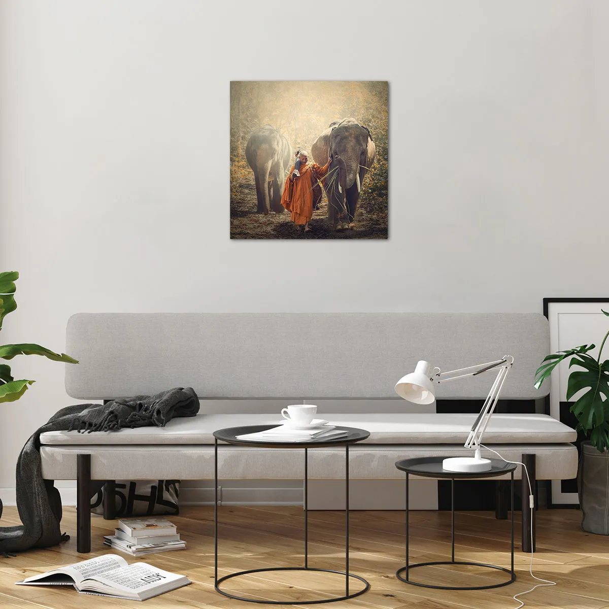 Billede på glas - Fuld forståelse - 50x50 cm