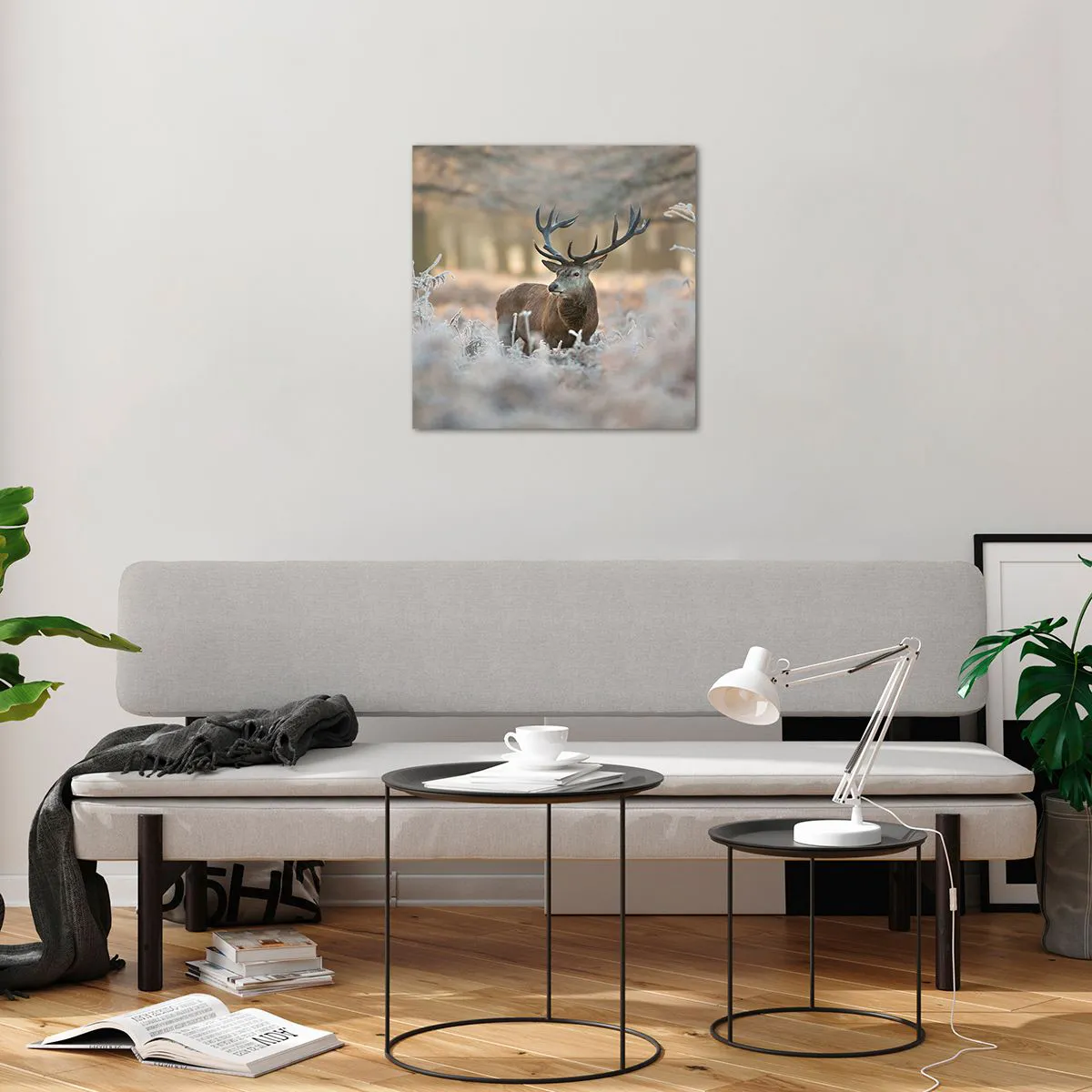 Obraz na szkle - Rześki poranek - 50x50 cm