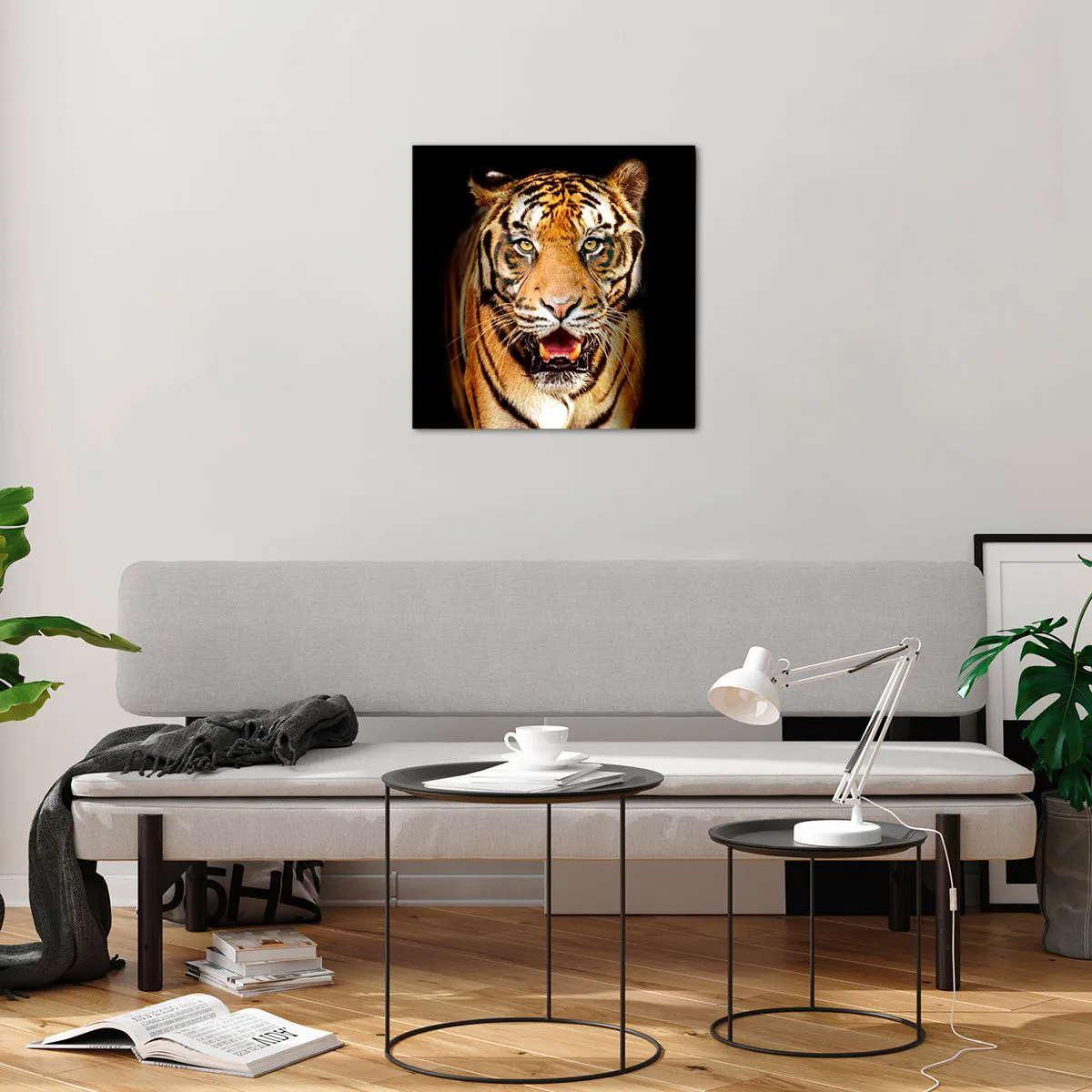 Obraz na szkle - Dzikość serca - 50x50 cm