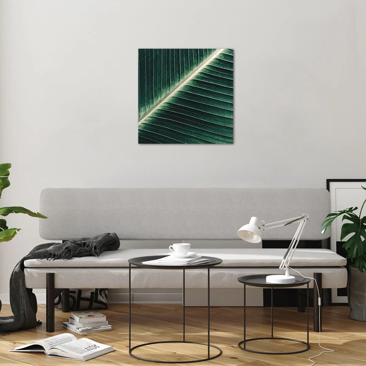 Üveg kép - A természet ritmusa - 50x50 cm