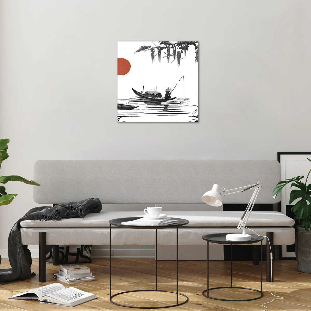 Impression sur verre - Image sur verre - Après-midi asiatique - 50x50 cm