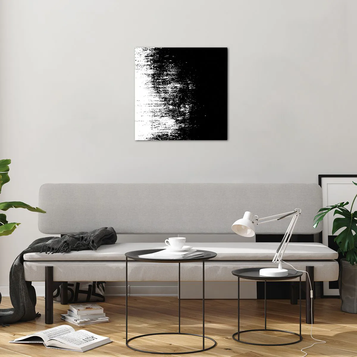 Obraz na skle - Vítězem se stává… - 50x50 cm