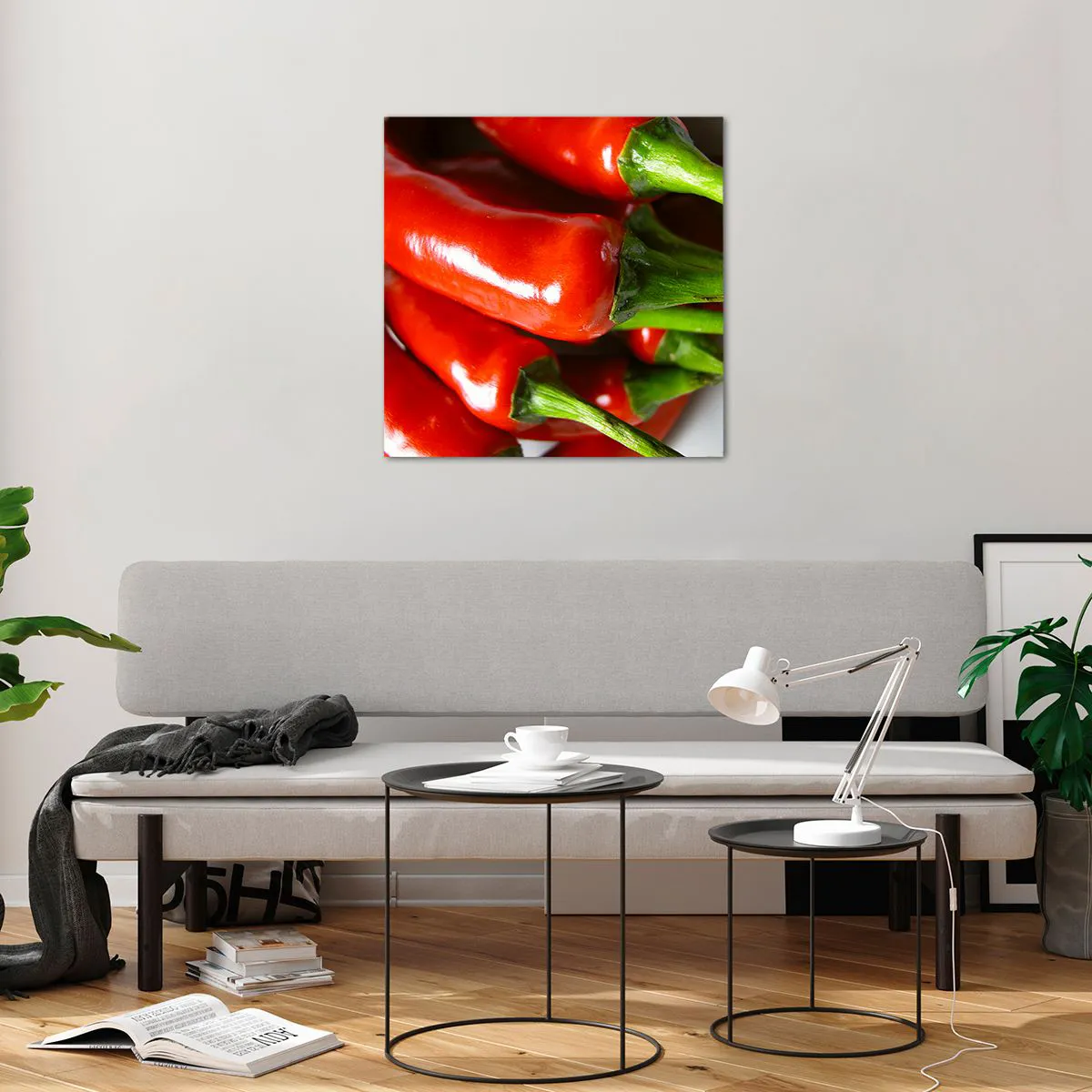 Schilderen op glas - Sappig, glanzend, glad - 60x60 cm