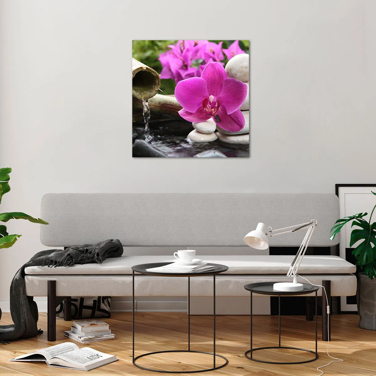 Glass picture - You Are Already Resting - 60x60 cm