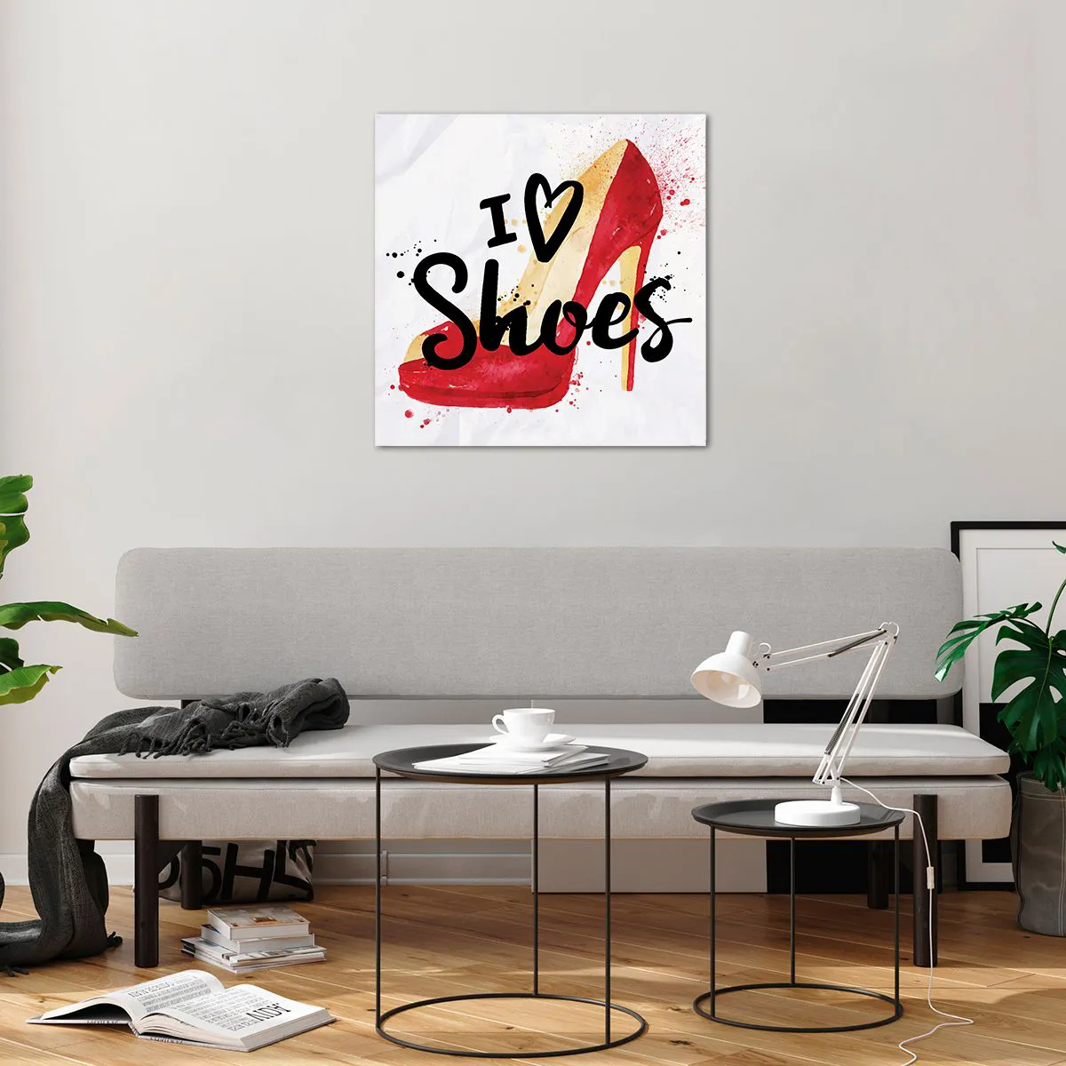 Glass picture - Love Has Many Names - 60x60 cm