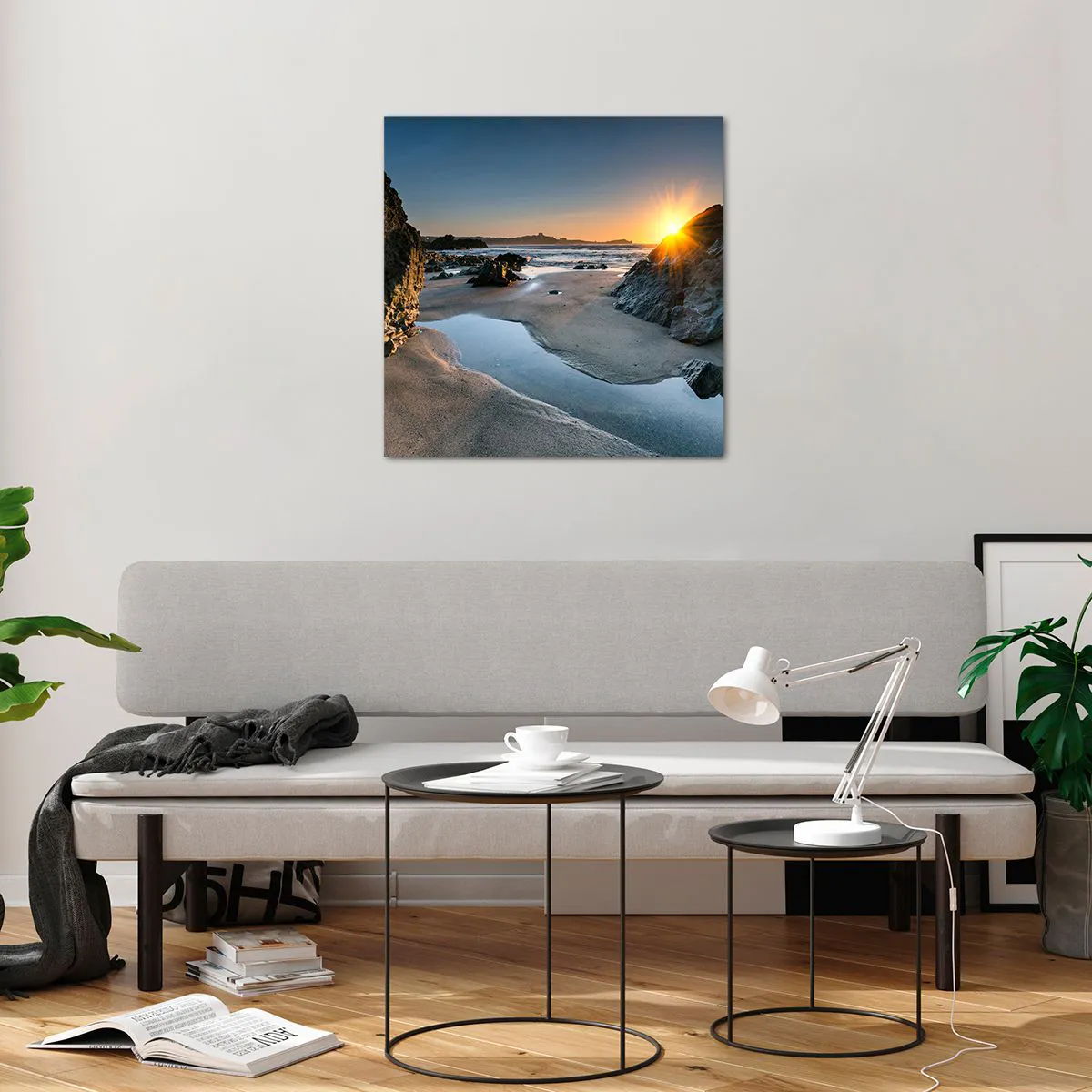 Obraz na szkle - Nietknięte ludzką ręką - 60x60 cm