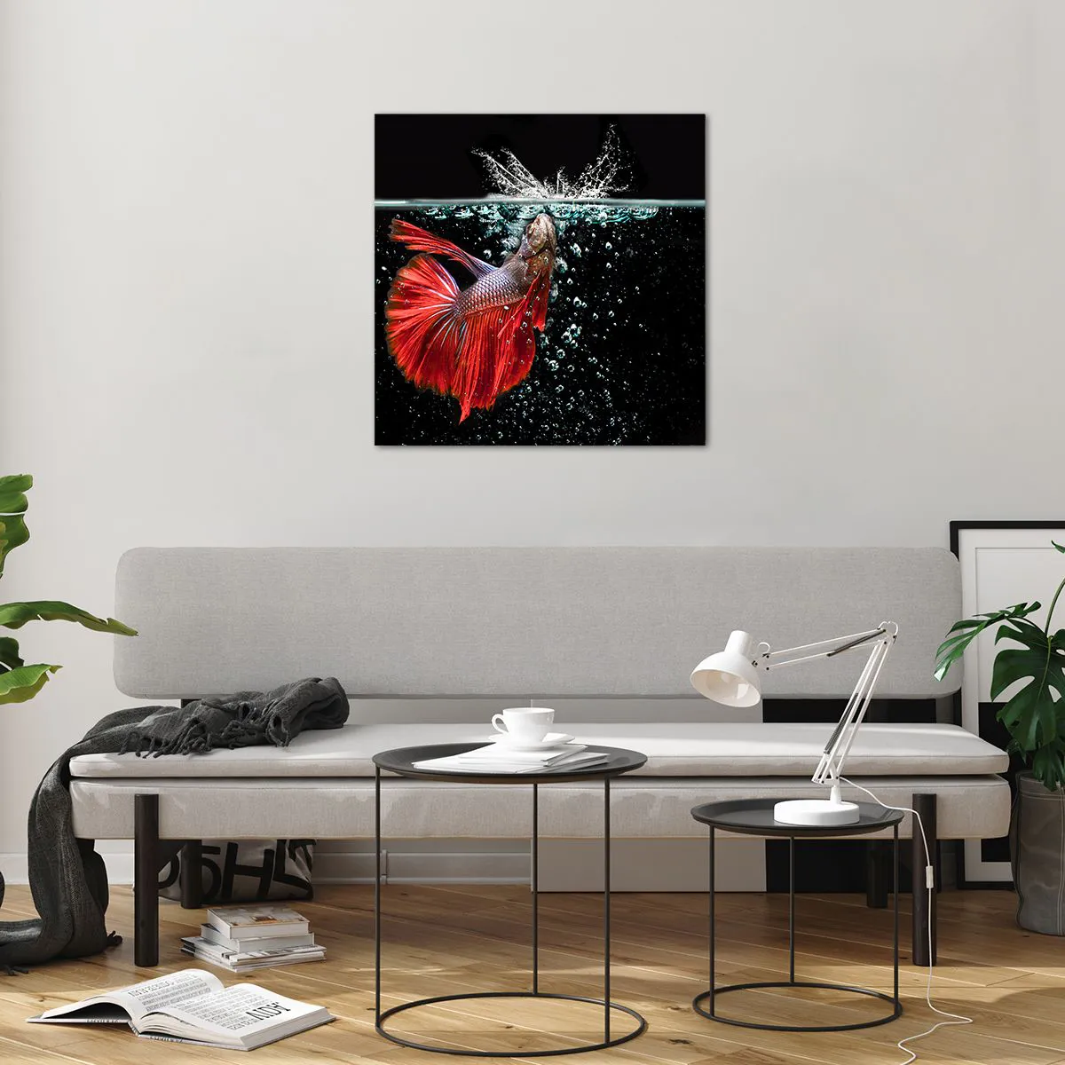 Üveg kép - Három kívánságod van - 60x60 cm