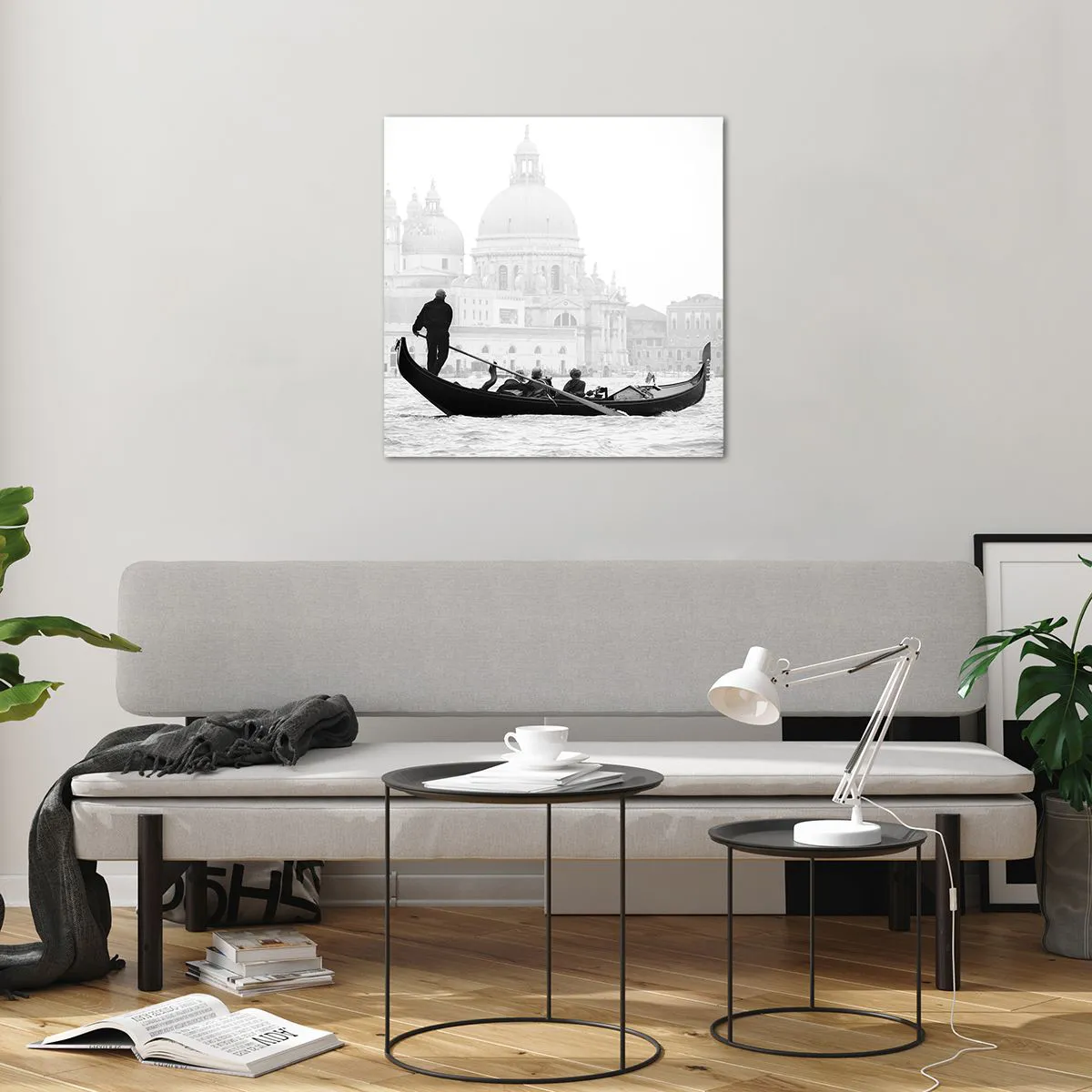 Üveg kép - Utazás a szépség forrásaihoz - 60x60 cm