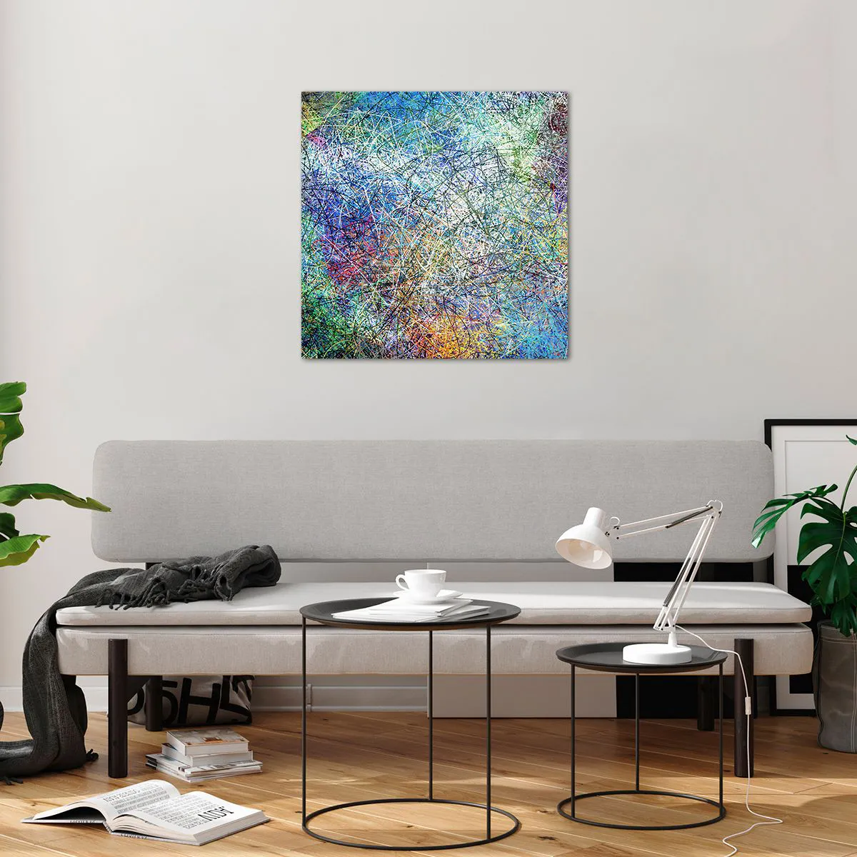 Impression sur verre - Image sur verre - Ce n'est pas si simple - 60x60 cm