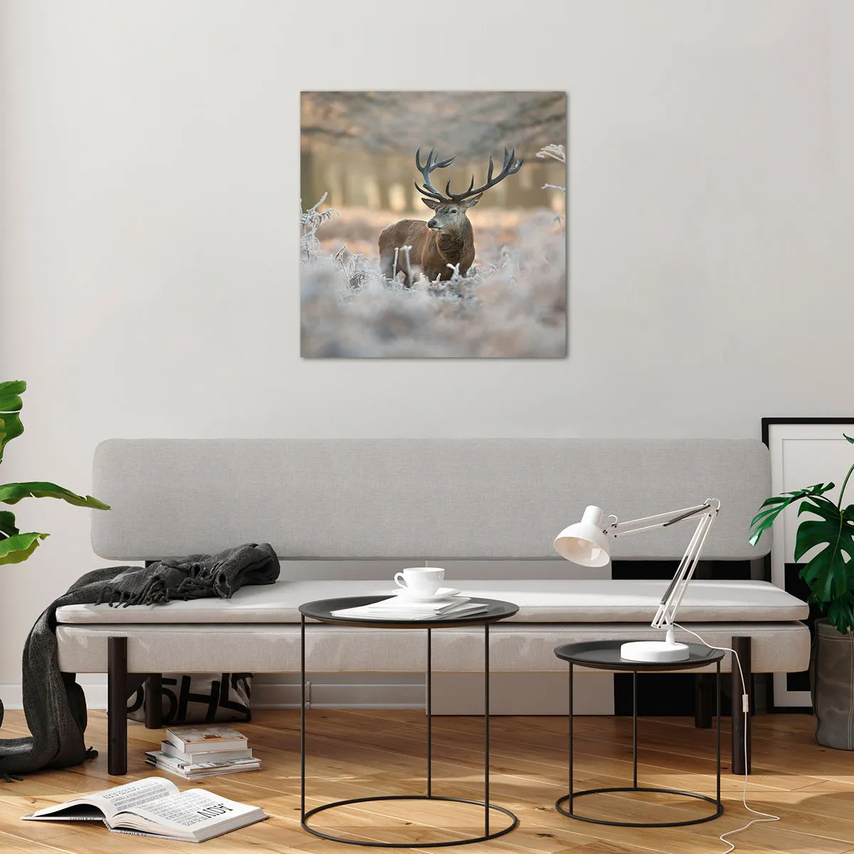 Obraz na szkle - Rześki poranek - 60x60 cm