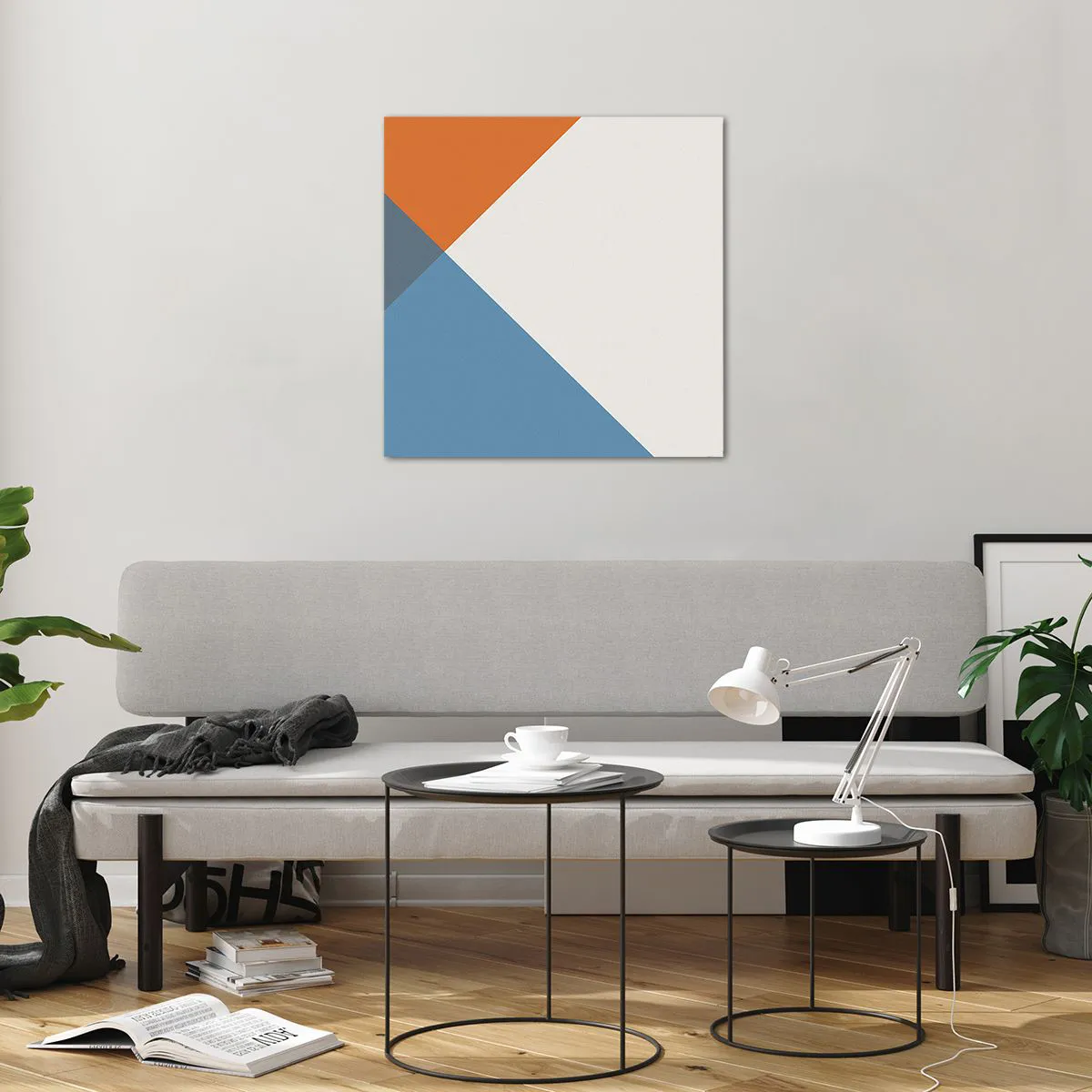 Glass picture - At an Angle… - 60x60 cm