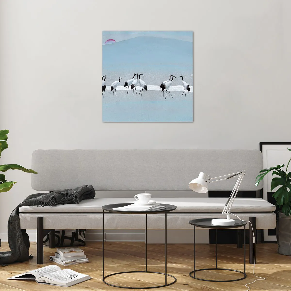 Üveg kép - Egy forró nap után - 60x60 cm