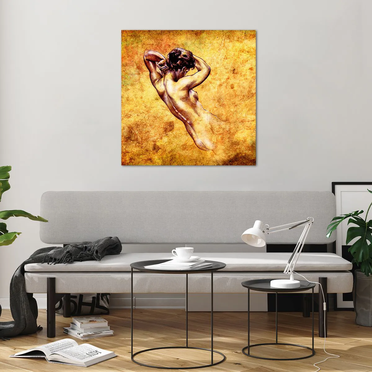 Impression sur verre - Image sur verre - Découverte, mais toujours mystèrieuse - 70x70 cm