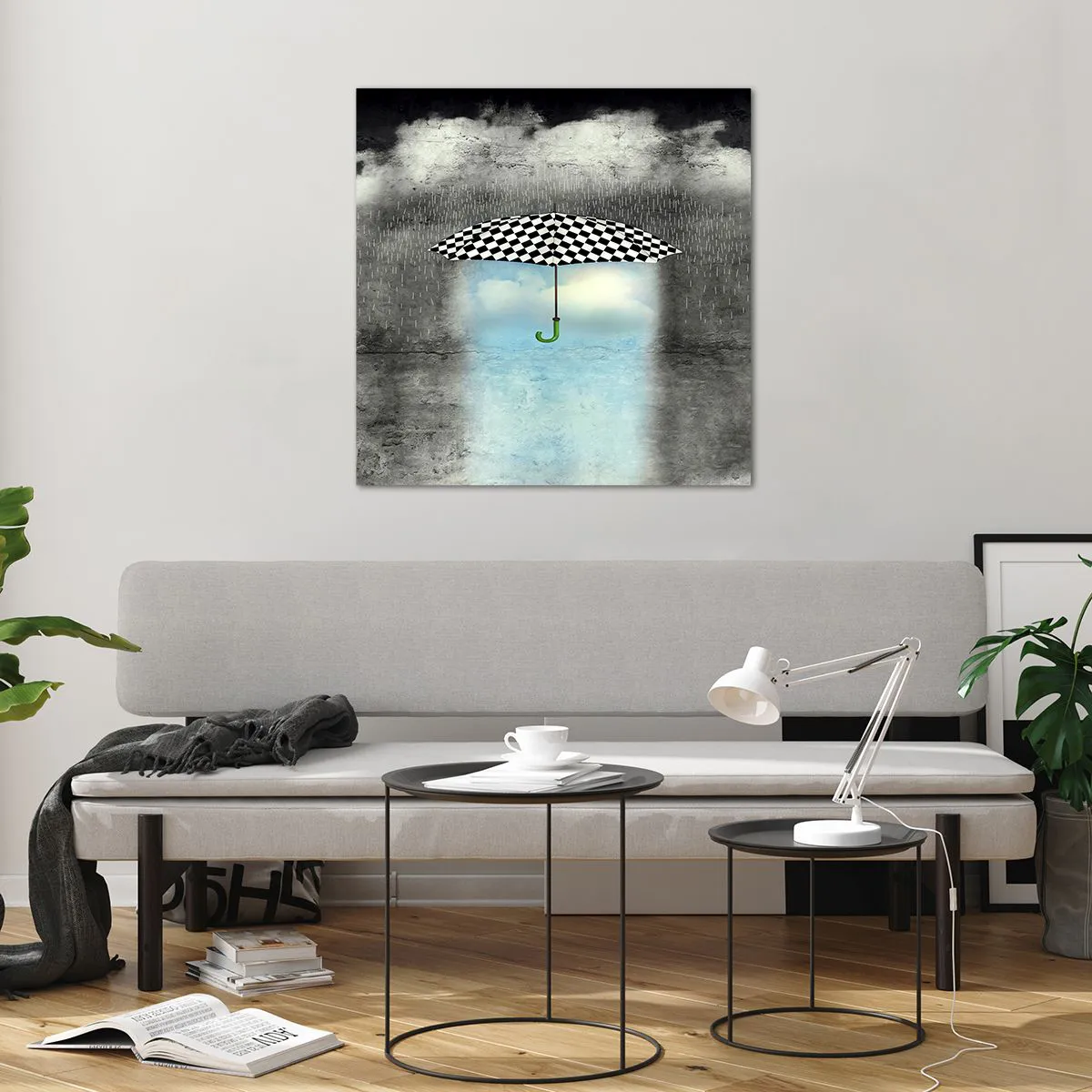 Impression sur verre - Image sur verre - Et pourtant c'est possible - 70x70 cm