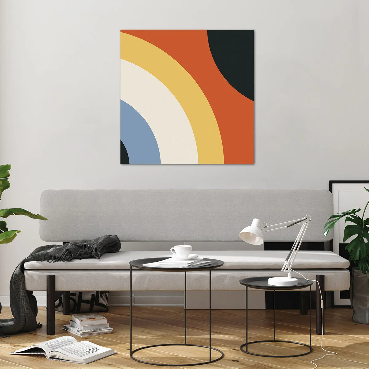 Glasbild - Bild auf glas - Zu mir selbst - 70x70 cm