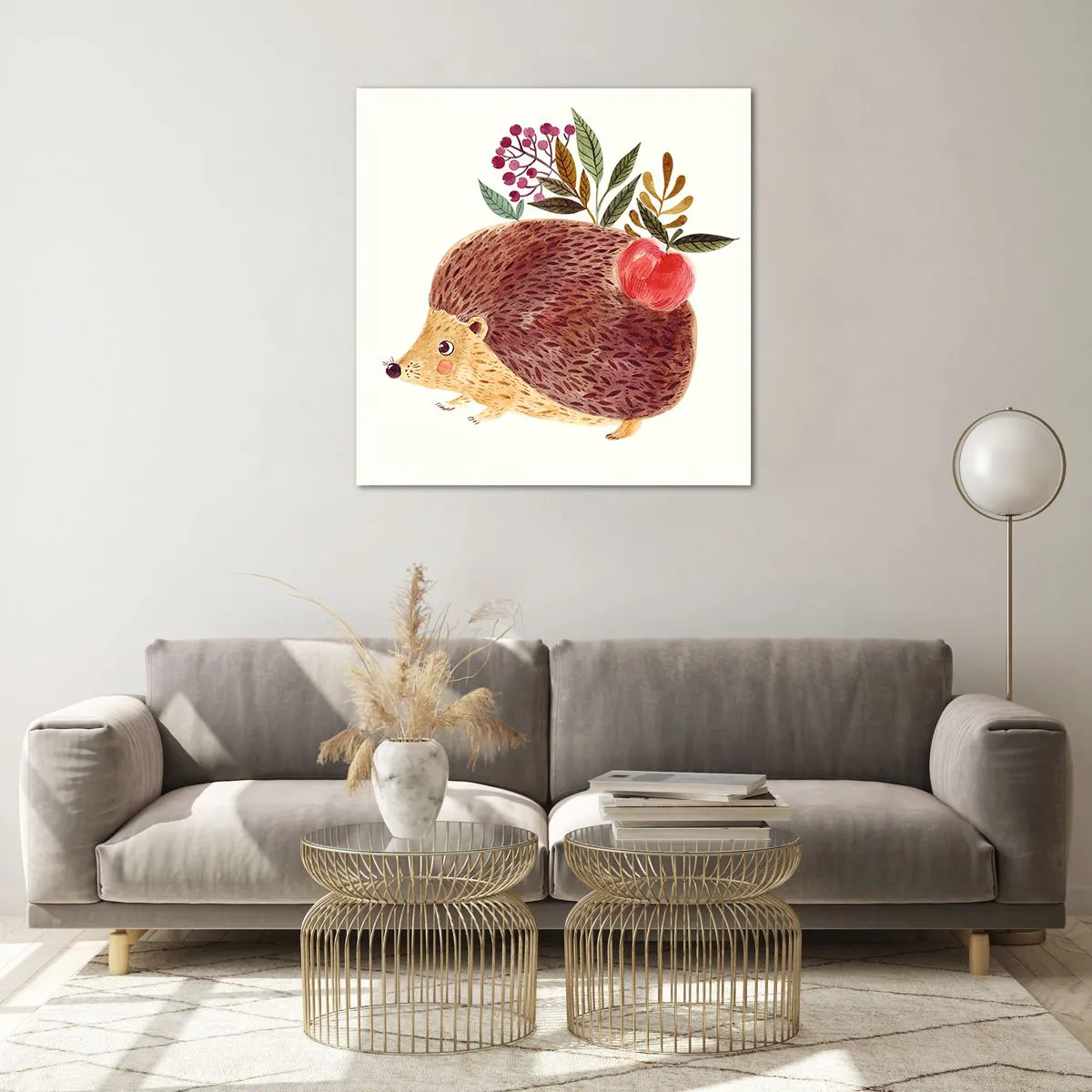 Glasbild - Bild auf glas - Und dann magst du mich schon - 70x70 cm