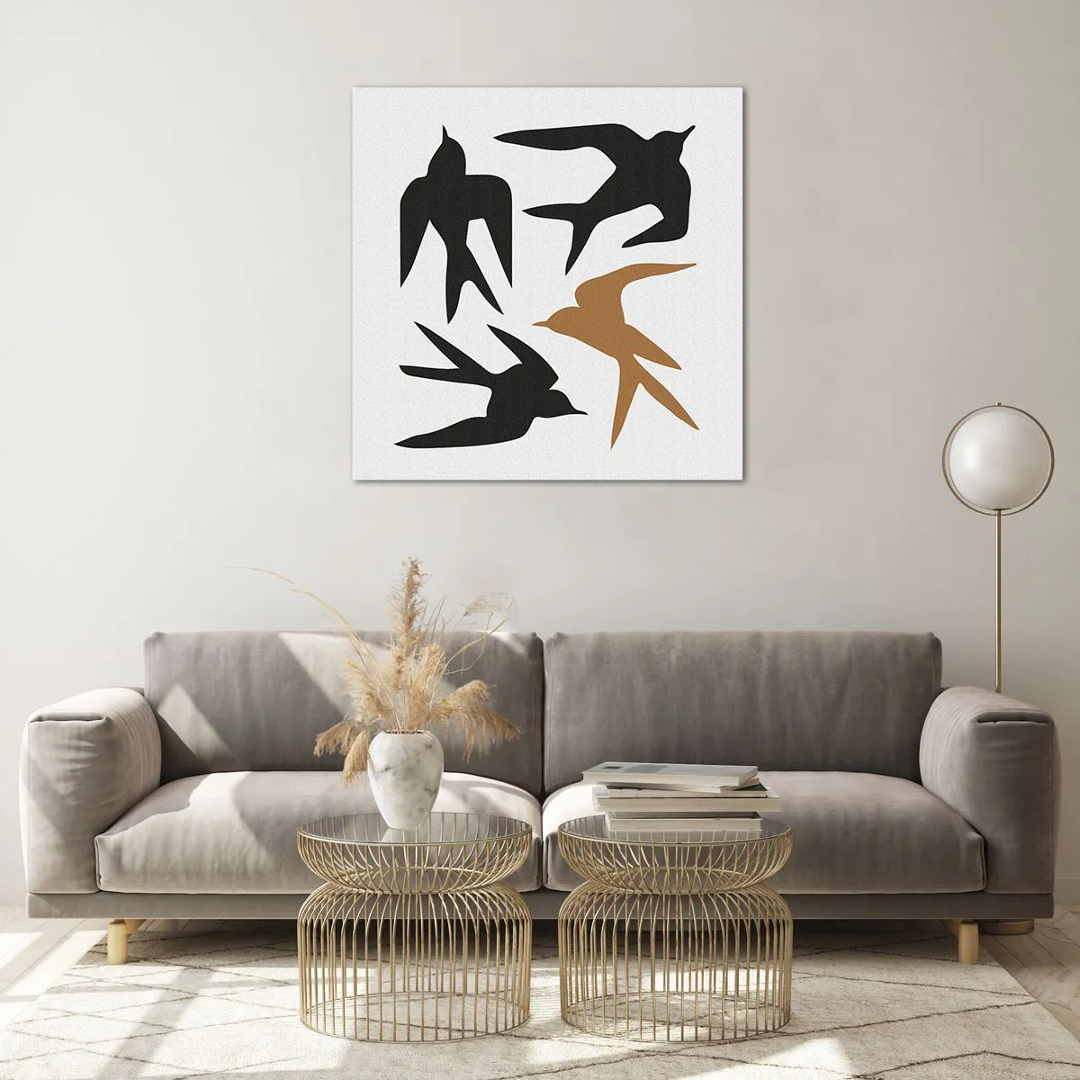 Impression sur verre - Image sur verre - Avaler du plaisir - 70x70 cm