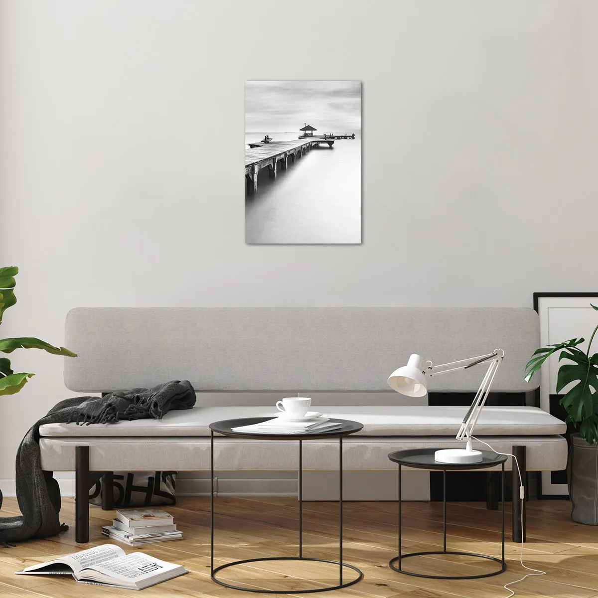 Glass picture - Into the Distance - 50x70 cm