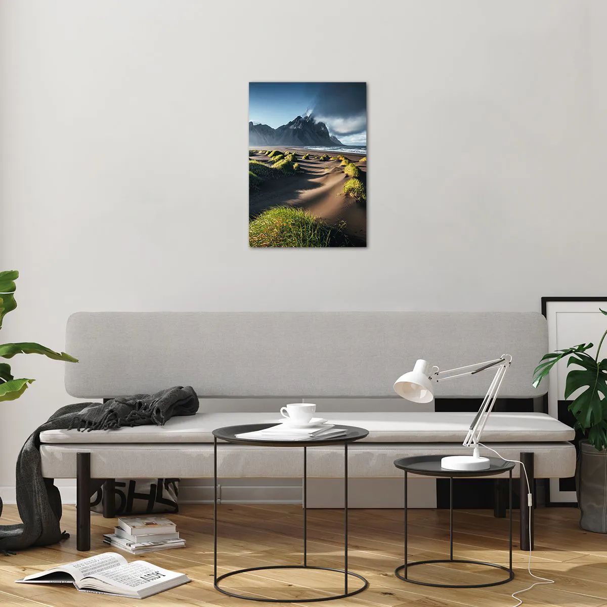 Glass picture - Harmony of Elements - 50x70 cm