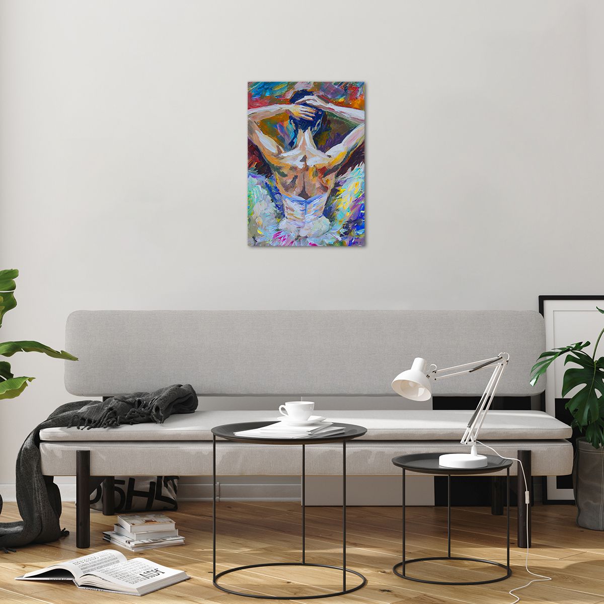 Tableau Impression Sur Verre 120x80cm – Ballet Moderne – ARTTOR – Décoration Murale
