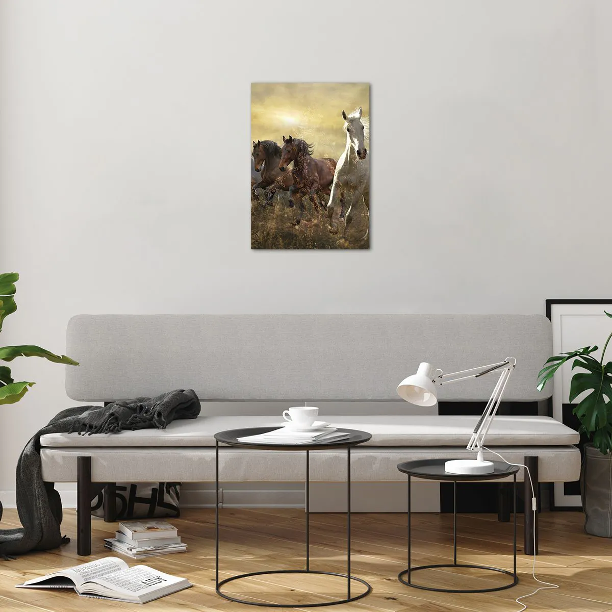 Üveg kép - Éljen a szabadság! - 50x70 cm