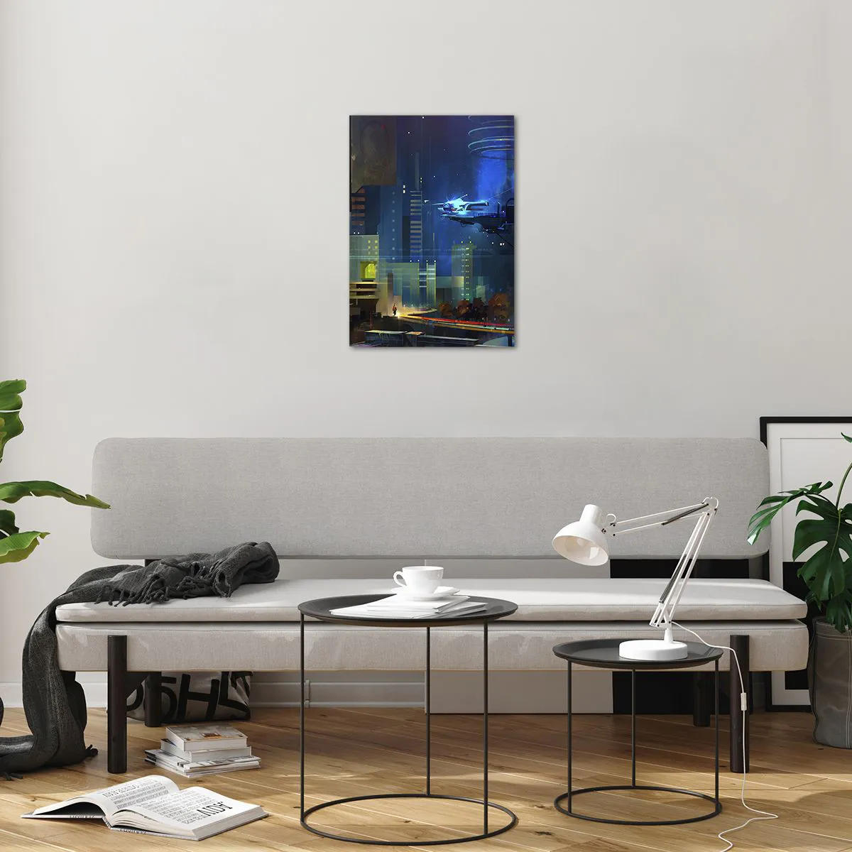 Quadro em vidro - Num futuro próximo - 50x70 cm