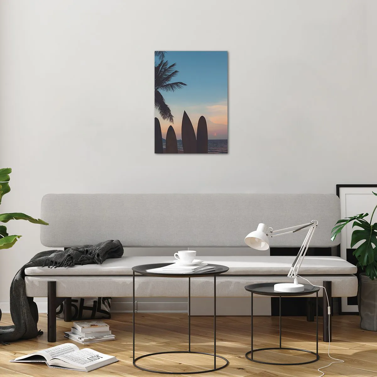 Obraz na skle - Zajtra bude tiež zábava - 50x70 cm