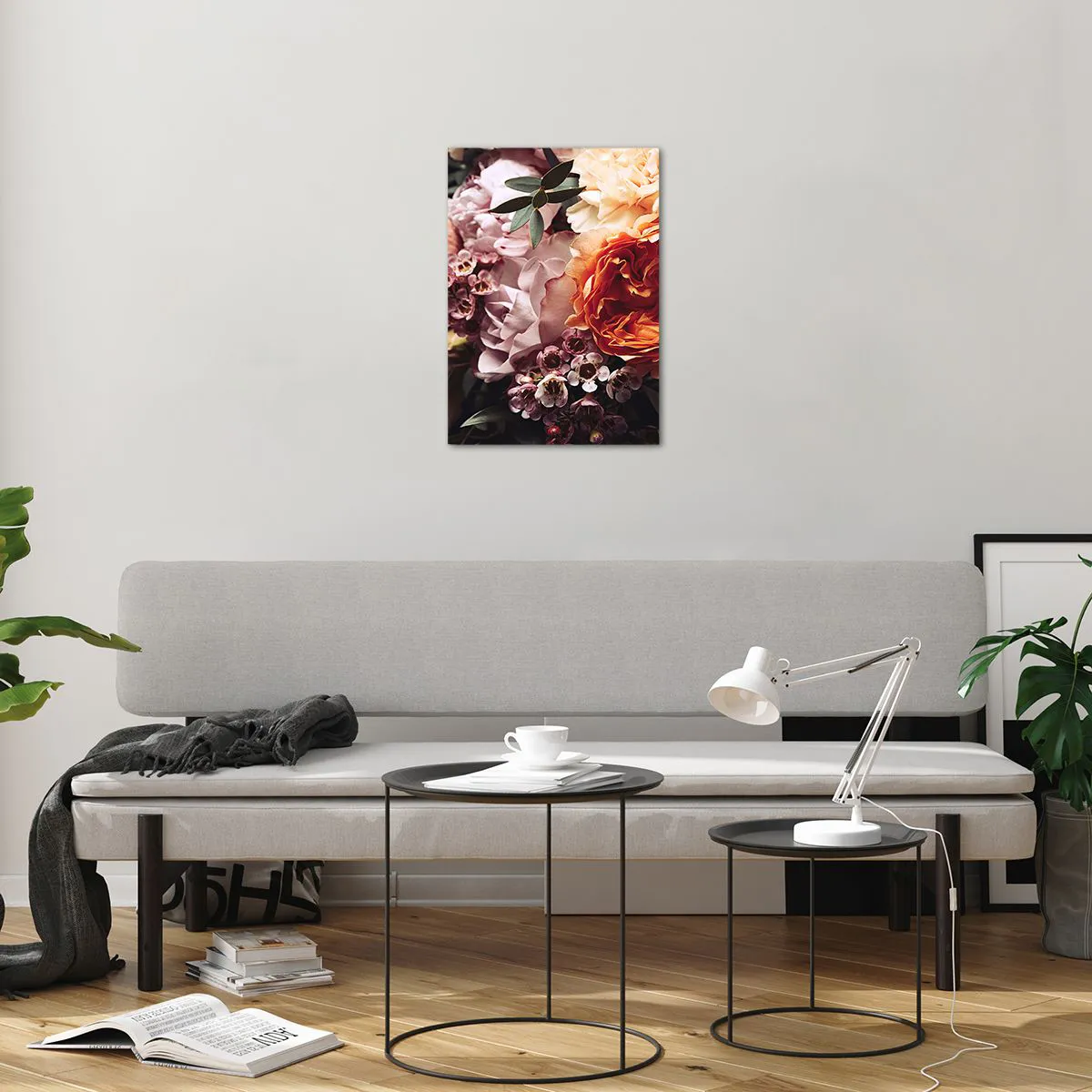 Quadro em vidro - Envolto em beleza - 50x70 cm